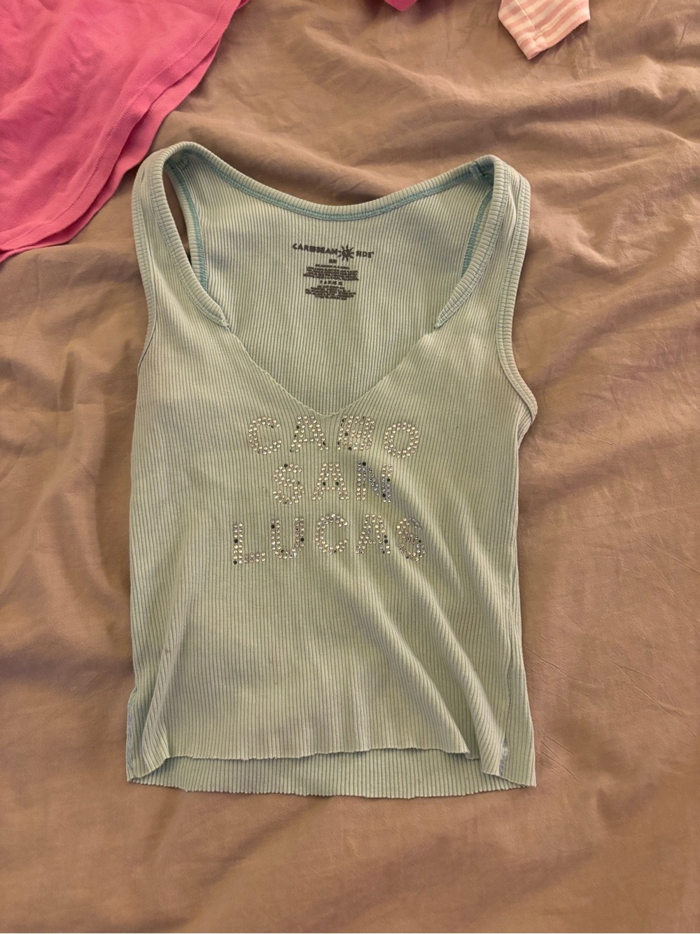 teal cabo san lucas tank